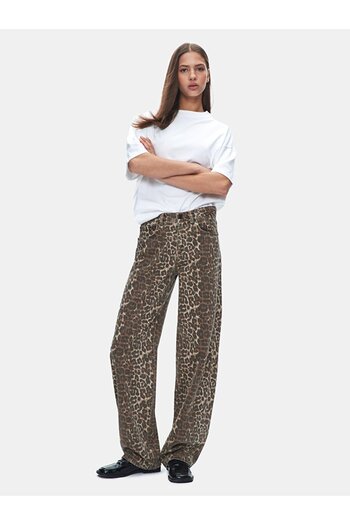 Ltb Παντελόνι Larrıe Leopard Baggy Jean