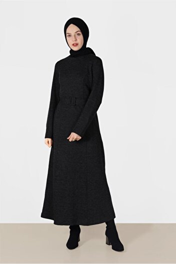 Alvina Belted Knitting Dress 40274