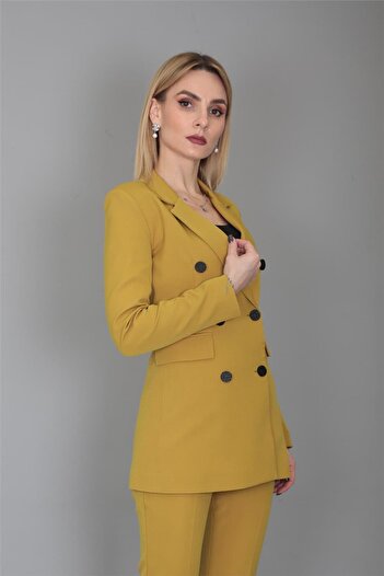 ÖNDER ÖZSOY Blazer Jacket-Pistachio Green