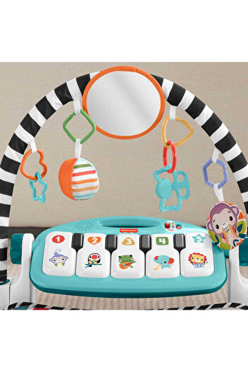 FISHER PRICE Fisher-Price Cheerful Animals Gymnastics Center with Piano Hwy49