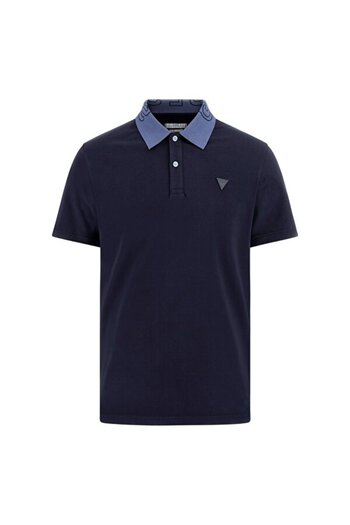 Guess Ανδρικό μπλουζάκι πόλο Nolan Slim Fit