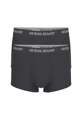 Guess Ανδρικά Guess Jeans 2'λι Trunk Accessories Boxer - Μαύρο