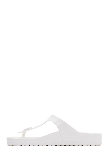 Birkenstock Papuci albi pentru bărbați Gizeh Eva Flip Flops E 128221