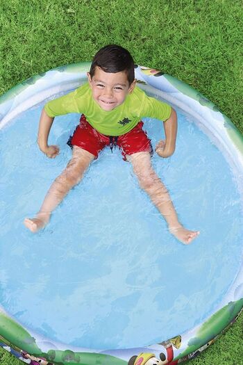 BESTWAY Bestway Disney Mickey Mouse 3-Ring Pool 48x10 inch 91007