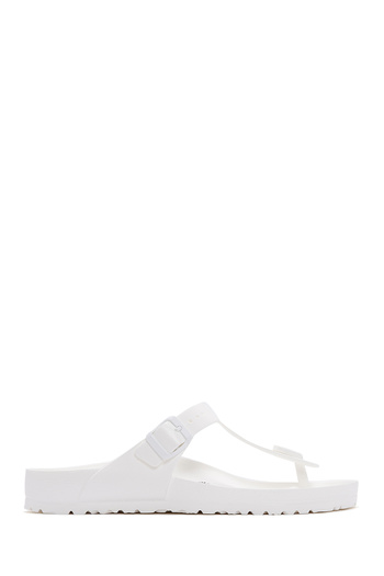 Birkenstock Papuci albi pentru bărbați Gizeh Eva Flip Flops E 128221