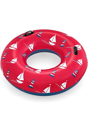 BESTWAY Nautical Fashion Swim Ring 47inch Assortment - 1 Piece