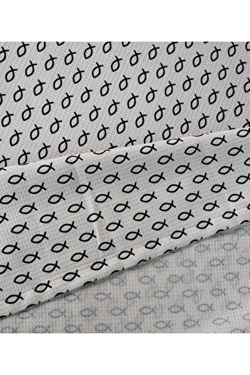 Menderes Home Cotton Collection Single Pike Fish