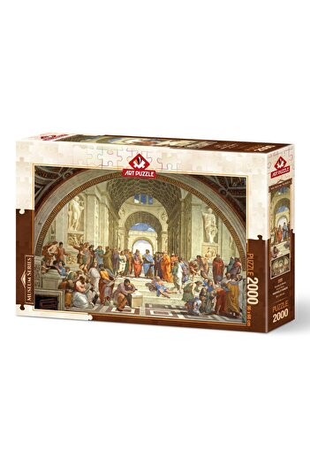 Art Puzzle Athens School 2000 Piece Puzzle