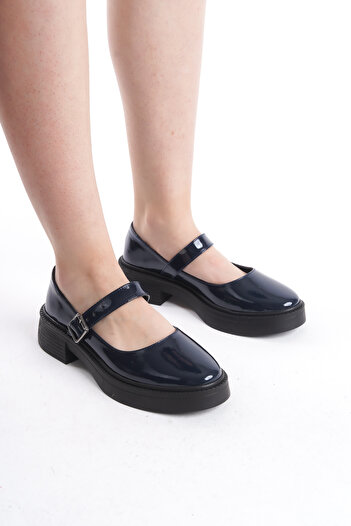 Shoesers Women's Ballerina Design Loafer Single Helmet Moccasin Casual Shoes