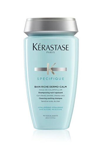 Kerastase Specifique Bain Riche Dermo-Calm,sampon profesional pentru scalp sensibil si uscat, 250 ml