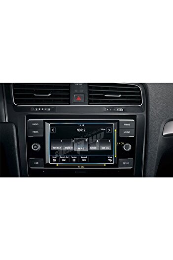 Techmaster Volkswagen Golf 2014-2020 7inch Navigation Tempered Screen Protector