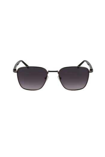 Lacoste L265S 033 53 Men's Square Gun Metal Sunglasses