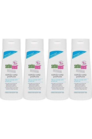 Sebamed Shampoo 400ml Against Dandruff and for Oily Hair Types (Set of 4)