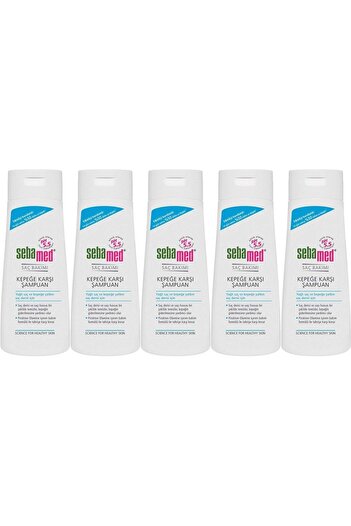 Sebamed Shampoo 400ml Anti-Dandruff and for Oily Hair Types (Set of 5)