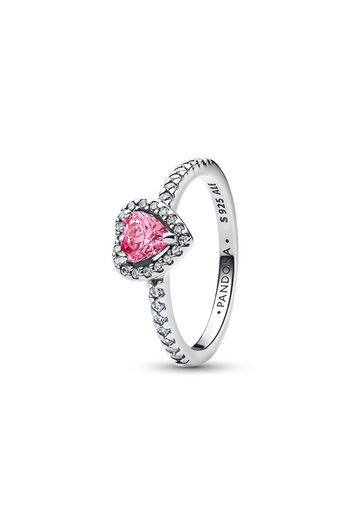 Pandora Yükseltilmiş Pembe Kalp Yüzük
