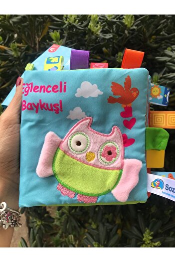 Sozzy Toys Embroidered Rustling Book