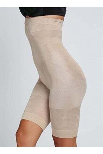 HALAMODO High Waist Shapewear Shorts, Shapewear Shorts, Waist Trainer Corset Butt Lift, Body Shaping Boxers,