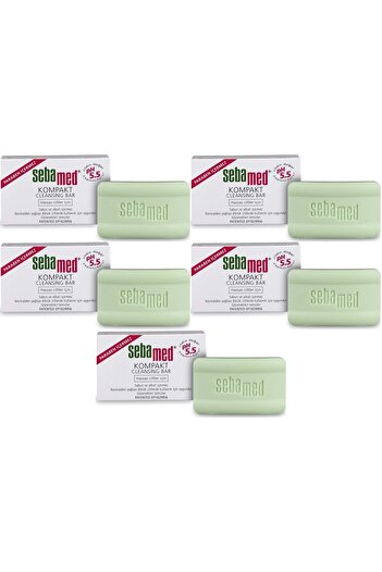 Sebamed Soap Compact Sensitive Skin 100Gr (Set of 5)