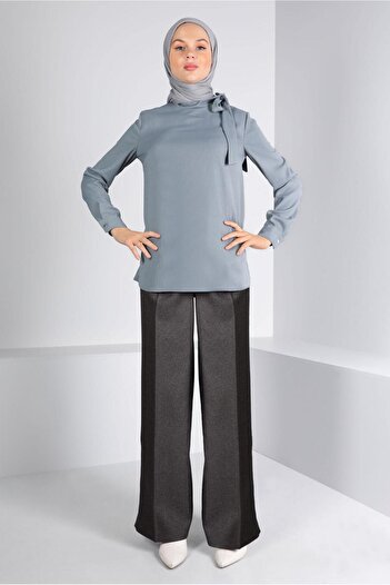 Alvina TIE-DETAIL CREPE BLUZ 43381