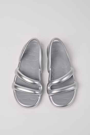 CAMPER Γυναικεία Σανδάλια Flat Kobarah - Γκρι