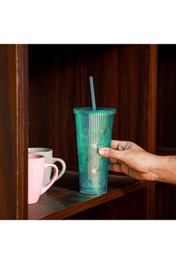 ROYALFORD Quencher 700ml Modern Tumbler with Straw RF12154 Assorted Colors
