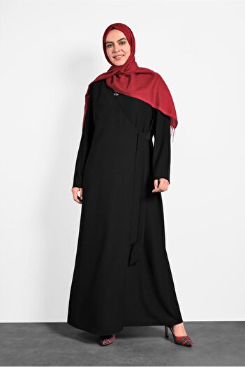Alvina Side Tie Crepe Dress 20020