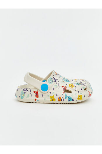 LC Waikiki Lcw Steps Beige Printed Baby Boy Beach Sandals