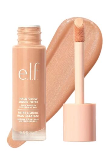 ELF e.l.f. Halo Glow Liquid Filter Complexion Booster – 3 Light/Medium 31.5ml Illuminating Liquid Makeup