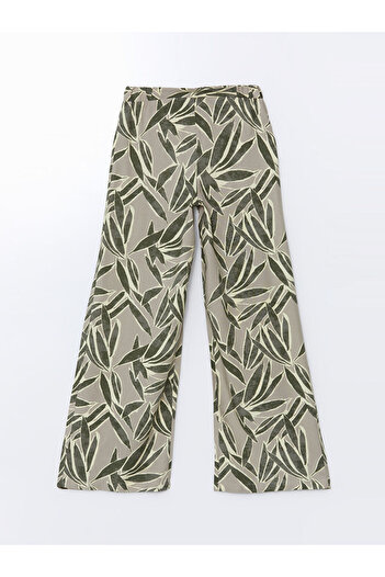 LC Waikiki Quality Parts from Celebi Store |   Patterned Women's Trousers with Elastic Waist