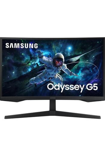 Samsung Monitor Gaming VA LED Samsung Odyssey G5 27" LS27CG552EUXEN, QHD 2560 x 1440, HDMI, DisplayPort