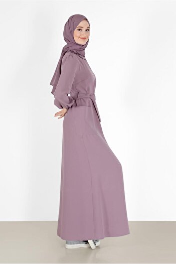 Alvina BANDED DRESS WITH ELASTIC CUFFS 42281