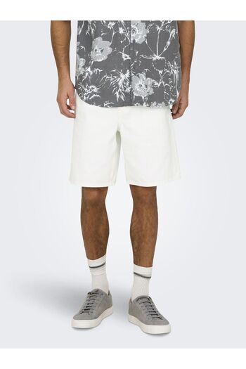 Only & Sons Jeans-Shorts ONSFADE Mittlere Taille Locker geschnitten Shorts