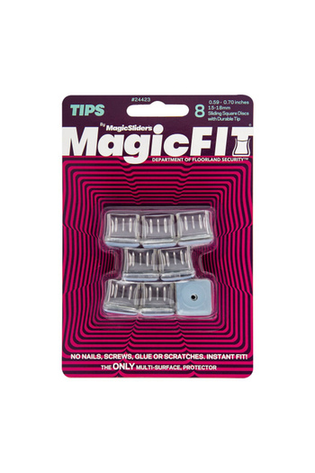 Magic Sliders Square Shape Rubber Felt Pad Set 0.59 - 0.70 Inch