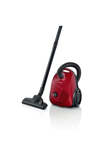 Bosch Aspirator cu sac Bosch Seria 2 BGBS2RD1, 600 W (Negru/Rosu)
