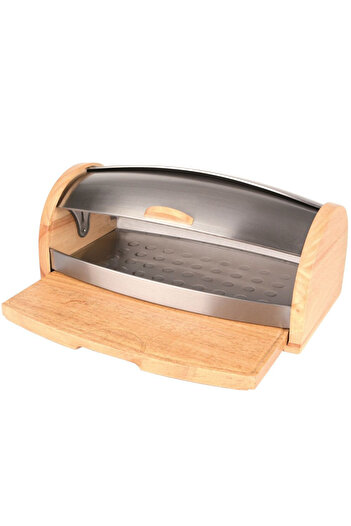 Ambition Bread storage box with wooden chopper, Oskar