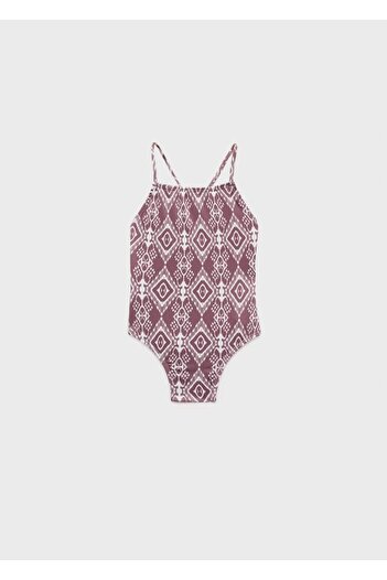 MANGO Baby Ethnic Patterned Swimsuit