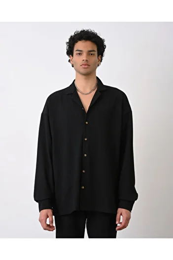 MARRAKECH Fantastic Apac Collar Tirtikli Fabric Oversize Unisex