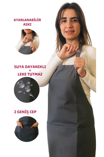 Home Kitchen Apron with Adjustment Strap