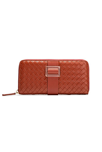 ETG Women's Diamond Pattern Long Wallet 19.5*10*2.5cm