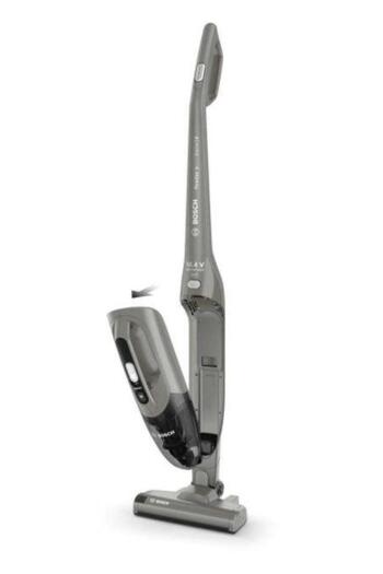Bosch Aspirator vertical Bosch Serie2 BBHF214G, 14.4 V, 0.4 L, Autonomie 35 min (Gri)