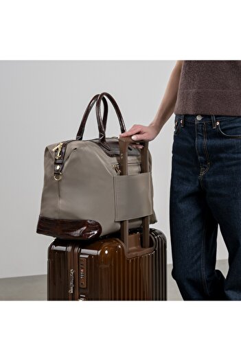 Isabel Bernard Reisetasche taupe