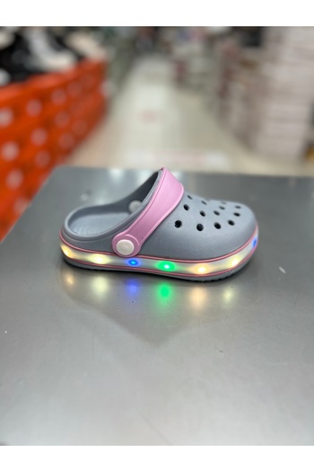 Akınal Bella Lighted Children's Closed-Front Slippers / Sandals
