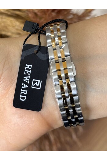 Reward Steel Cord Gold/Silver Women Wrist Watch