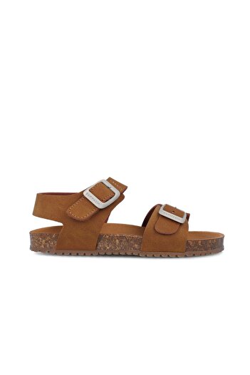 Garvalin Children's sandals, Garvalin, 252474, brown Size: 33 (20.9-21.5 cm)