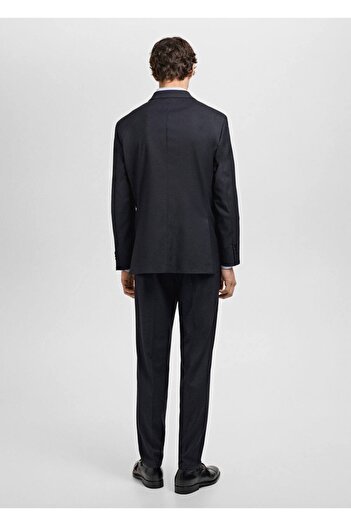 MANGO Man Slim Fit Monaco Kruvaze Blazer Ceket