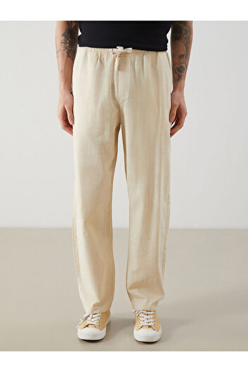 LC Waikiki Comfortable Linen Look Men's Trousers