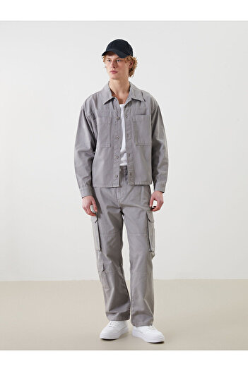 LC Waikiki Comfortable Fit Oxford Pocket Men's Shirt