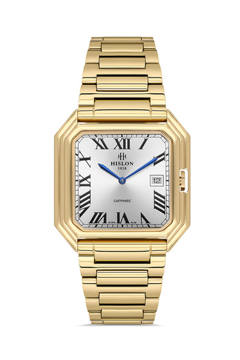 Hislon Cl170G-02Sg Square Men's Wrist Watch