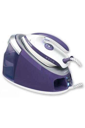 Heinner Statie de calcat Heinner HIS-D3006V, Talpa ceramica, 5.5 bar, 1.7L, 3000W (Alb/Mov)
