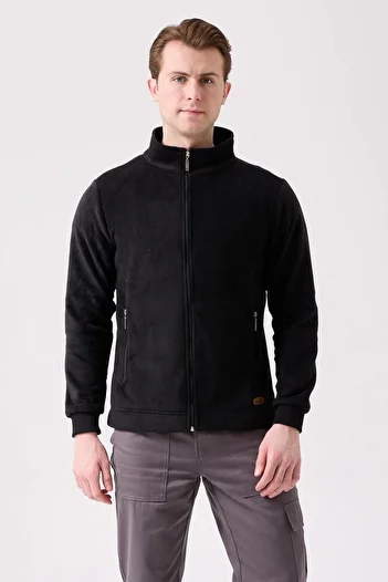 Kardelen İş Elbiseleri Galanthus Fleece Παλτό Ανδρικό Ζεστό με φερμουάρ Άνετο και ανθεκτικό χειμερινό φλις